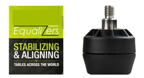 Patin de pied de table à vérin hydraulique