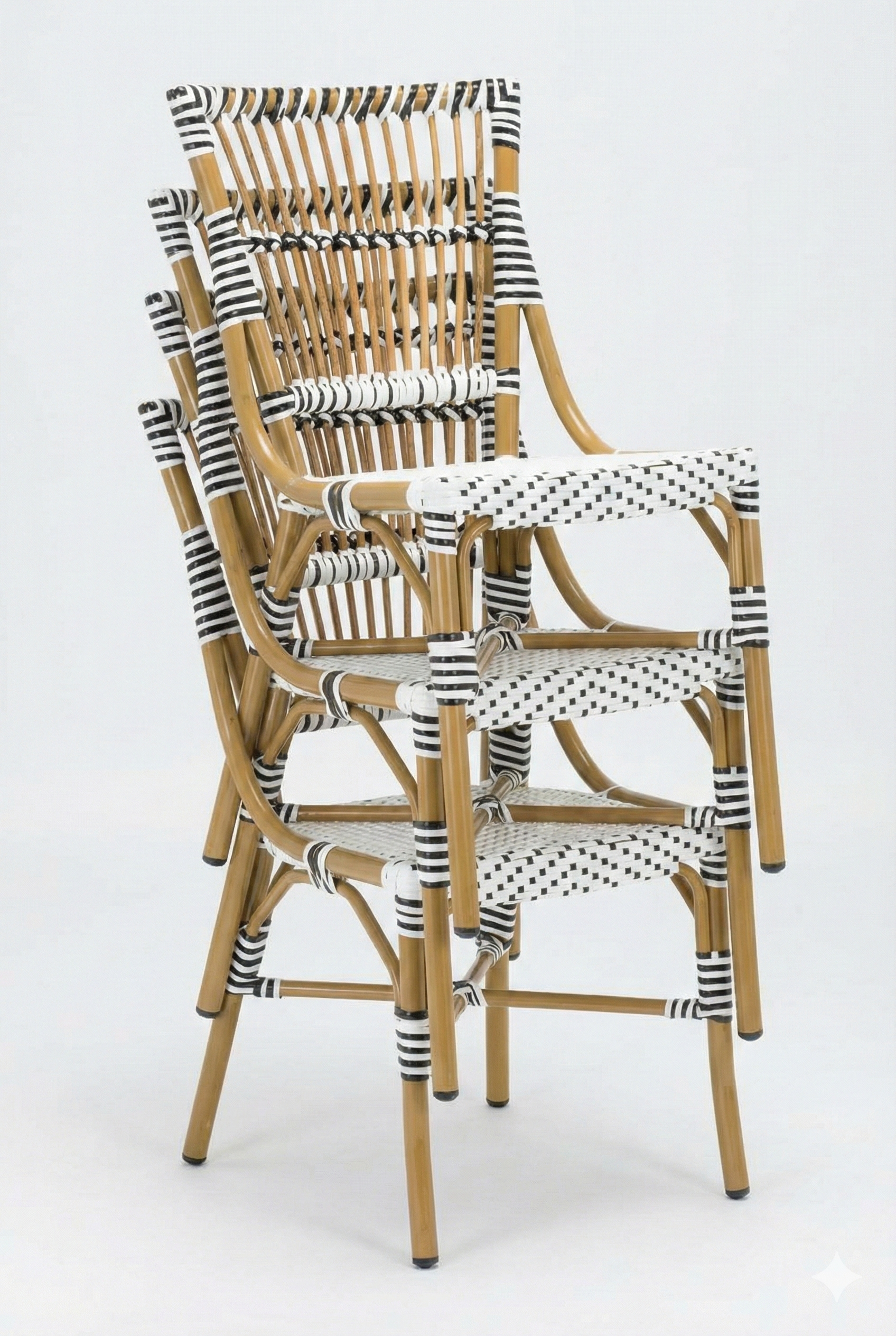 Ensemble bistrot table et chaises de terrasse TORINO-1 – Image 6