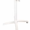 piètement de table extérieur CHR aluminium pivotant blanc ORBITA 72