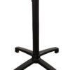 piètement de table extérieur CHR aluminium pivotant noir ORBITA 72