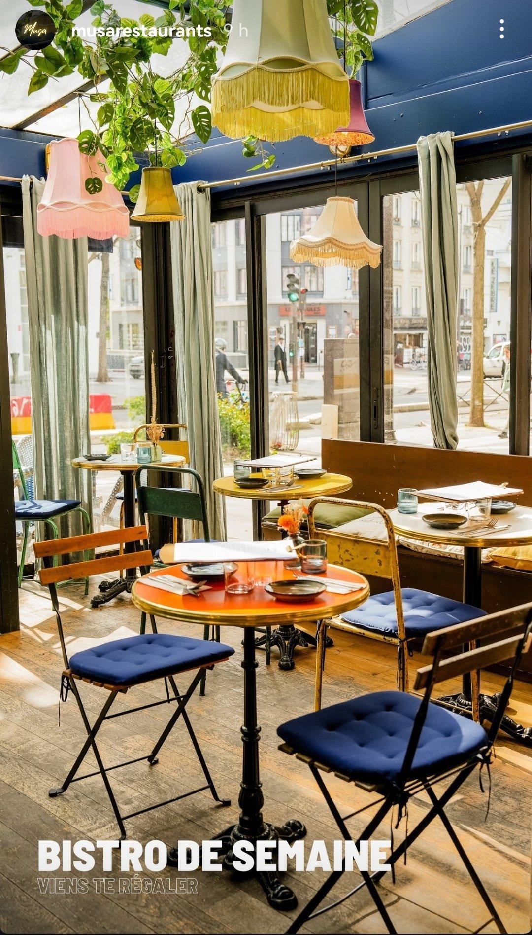 Plateau de table bistrot jaune cerclé laiton D60CM, D70cm, D80CM - Réf: SUNNY-PLR-BIST-607080 – Image 8