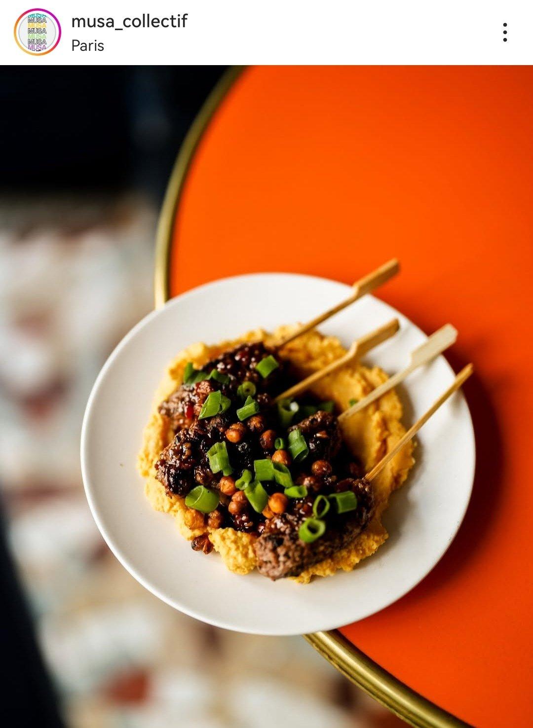 Plateau de table bistrot orange cerclé laiton D60CM- Réf : AMSTERDAM-PLR60 – Image 5