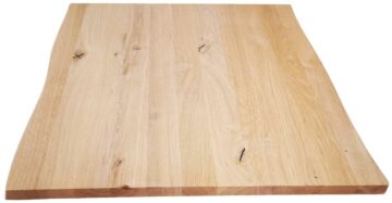 Plateau de table en bois de chêne massif 70x70cm - Réf : ROBLE_PLC_7070