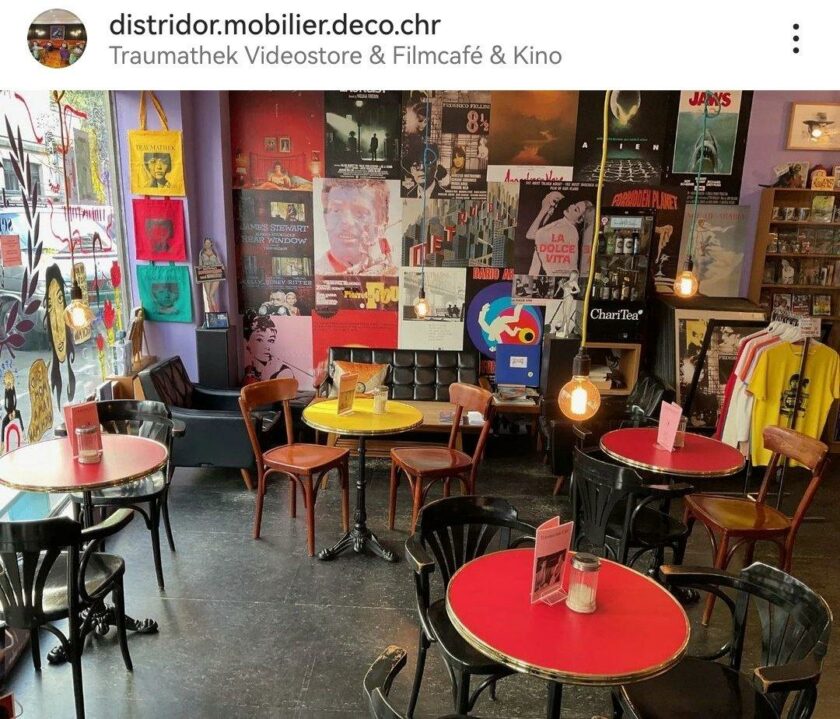 Table bistrot ronde extérieur rouge 60cm pour restaurant et bars - Réf: LOVE-TBL-EXT-R60-P4 – Image 2