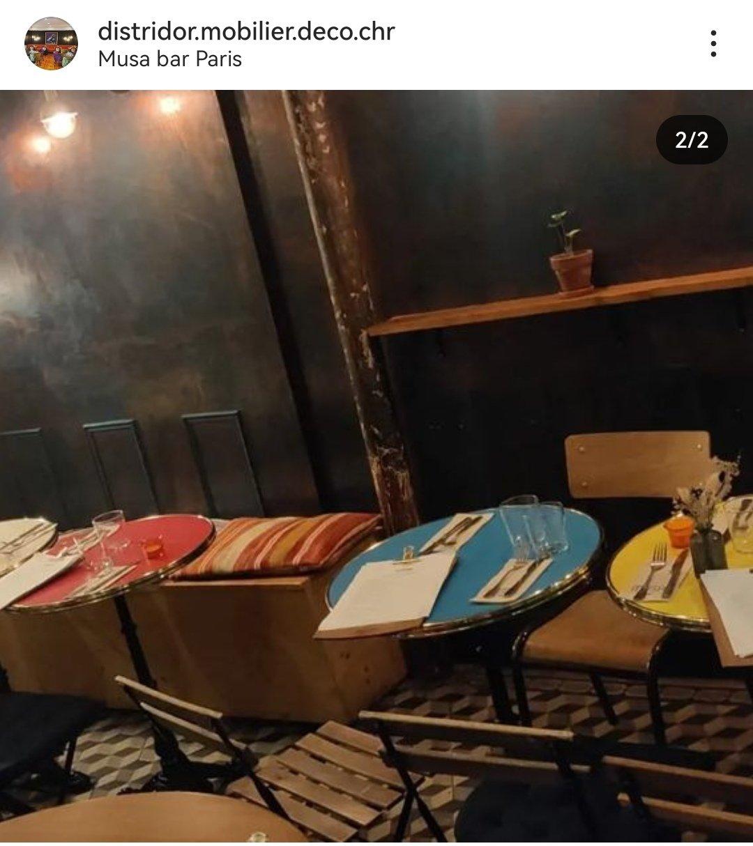 Table bistrot ronde intérieur Bleu turqoise 60cm pour restaurant et bars - Réf: IBIZA-TBL-INT-R60 – Image 5