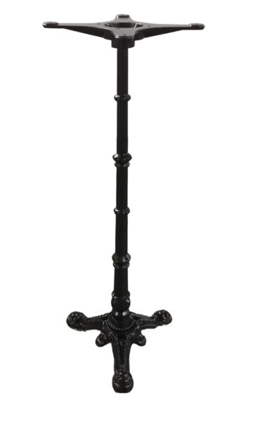 Piètement bistrot BAR mange debout extérieur/intérieur en fonte pour plateau rond de 60cm maximum - PARIS-3-BAR-EXT