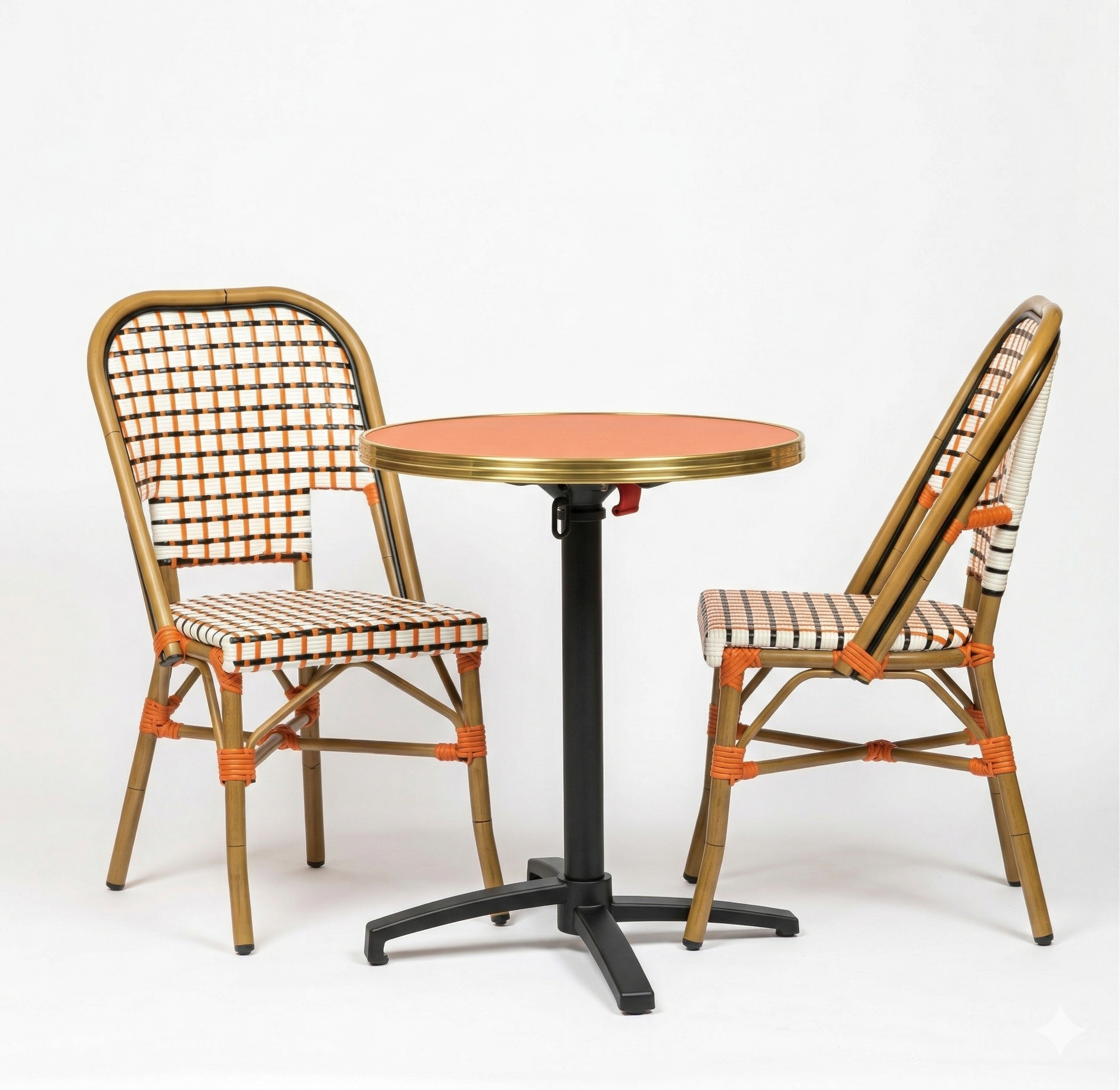 ensemble terrasse bistrot table 2 chaises restaurant CHR