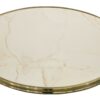 Plateau bistrot beige marbré Amore D60, D70cm
