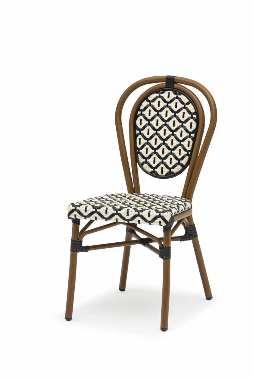 Chaises et tabouret rotin de terrasse personnalisable / Achat groupé pour CHR – Image 5