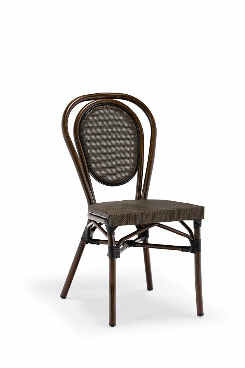 Chaises et tabouret rotin de terrasse personnalisable / Achat groupé pour CHR – Image 4