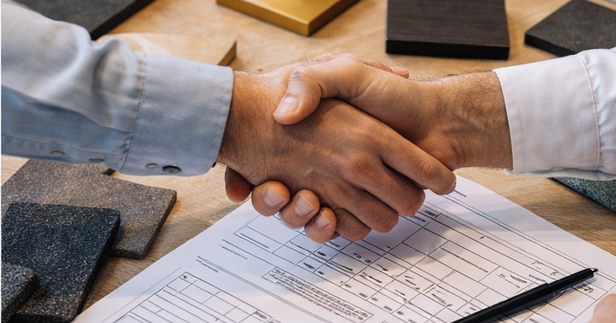 Personnalisation mobilier CHR sur commande : validation de la variante (dimensions, finitions, couleur) et contrôle avant expédition