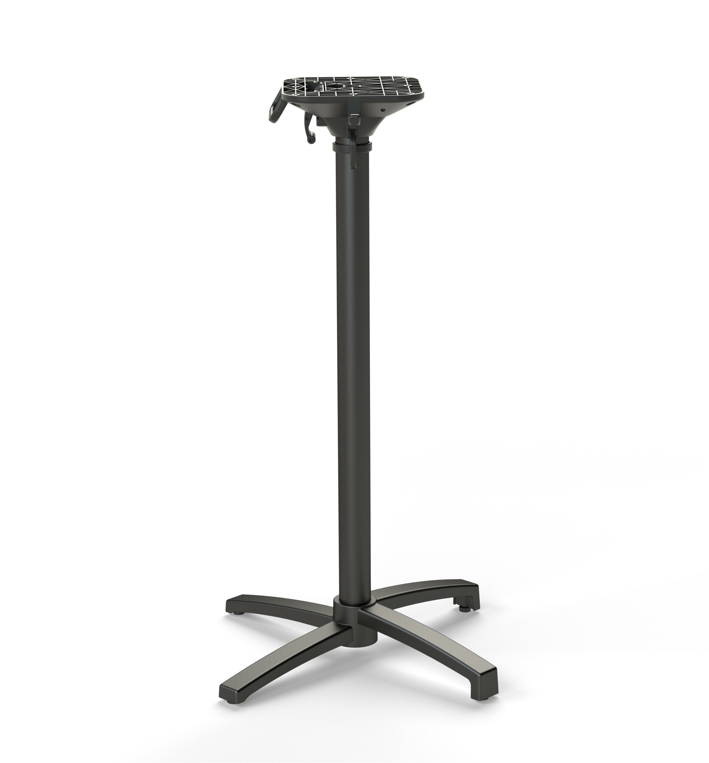 Piètement bar extérieur CHR aluminium pliant NEXA-FLIP