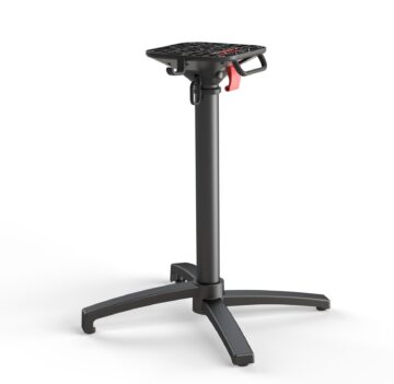 Piètement de table extérieur CHR aluminium pliant NEXA-FLIP