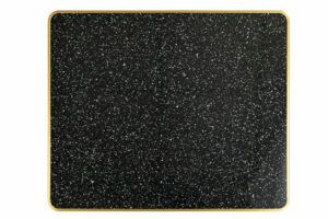plateau bistrot noir brillant 60x70 pour terrasse restaurant CHR