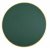 Plateau bistrot Florence rond 60 cm stratifié vert sapin