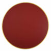 Plateau bistrot Verona rond 60 cm stratifié rouge