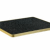 plateau bistrot noir brillant 60x70 pour terrasse restaurant CHR