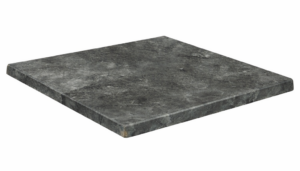 plateau de table extérieur ardoise 70x70 cm terrasse CHR