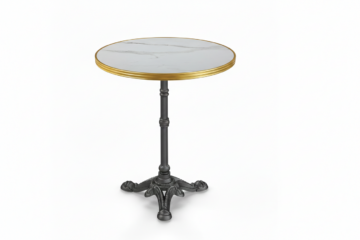 table extérieur Calacatta 50cm