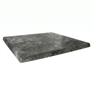 Plateau table ardoise 70x70 cm intérieur extérieur pour restaurant et terrasse CHR